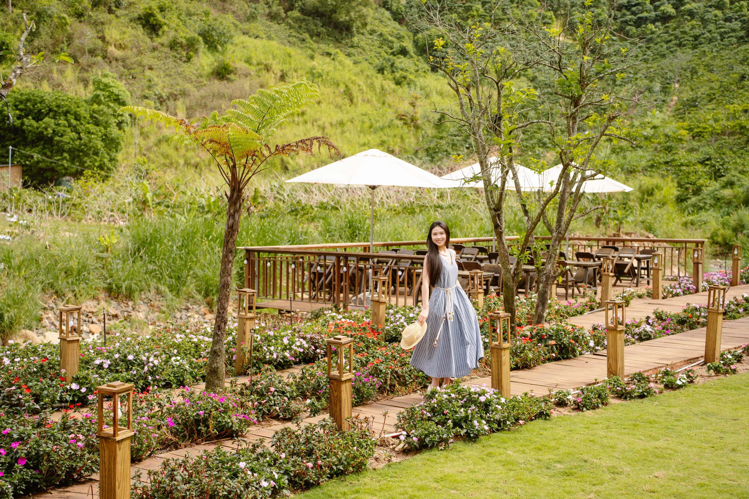 Hoa ben suoi tai Thien Minh Da Lat