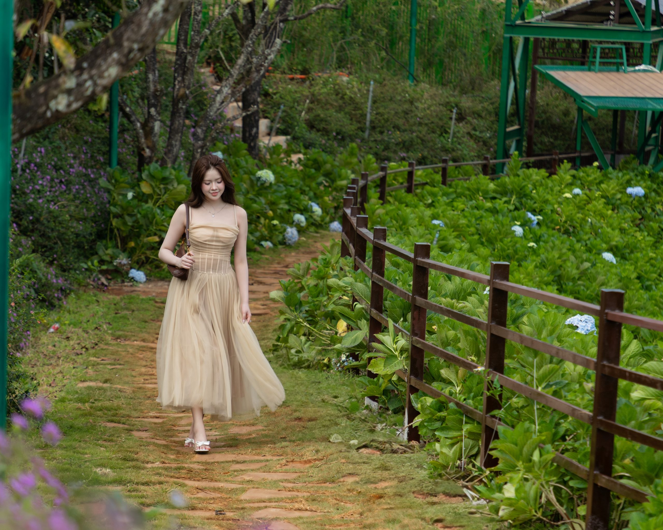 tan huong hoa vien mong mo tai Thien Minh Da Lat